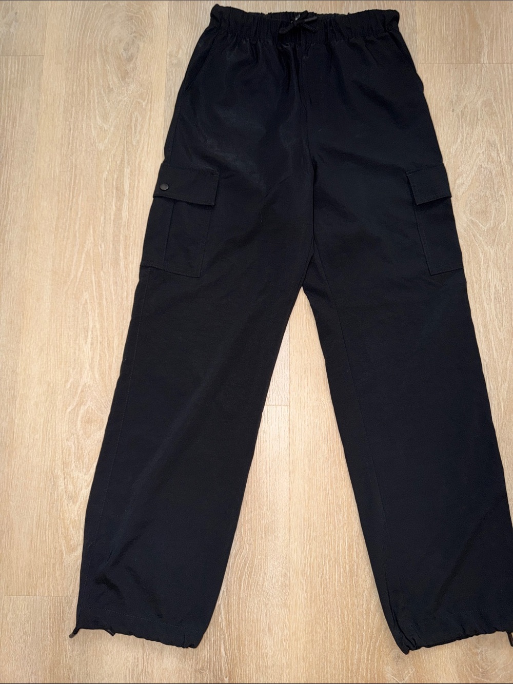 Cotton- On Black Cargo Jogger Pants